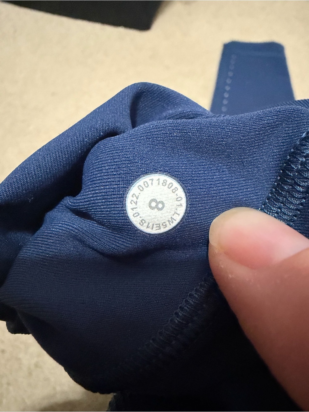 Lululemon athletica swift speed high rise tight size 8 euc - Picture 3 of 6